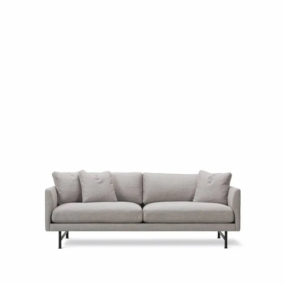 Calmo 5622 soffa 2-sits Sunniva 717-svart stål