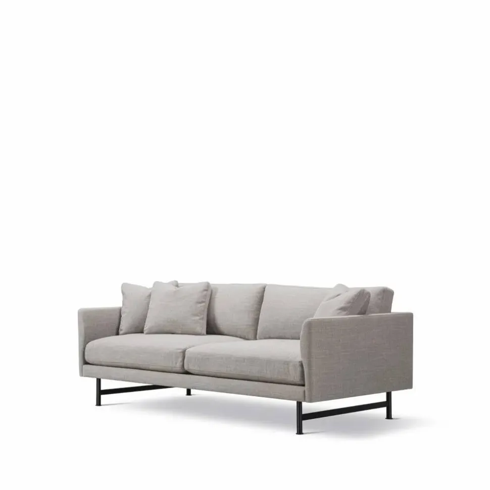 Calmo 5622 soffa 2-sits Sunniva 717-svart stål