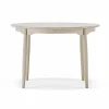 Carl matbord delbart Ø115 cm Ek ljus mattlack