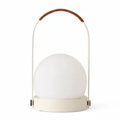 Carrie portabel bordslampa Ivory