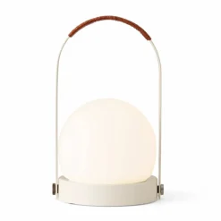 Carrie portabel bordslampa Ivory