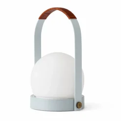 Carrie portabel bordslampa Linen blue