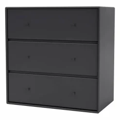 CARRY byrå 3 lådor Anthracite