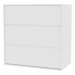 CARRY byrå 3 lådor New white