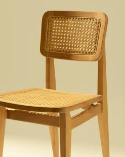 C-chair Outdoor stol All french cane-natural teak