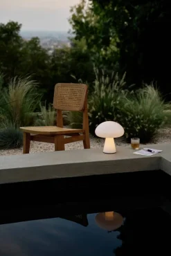 C-chair Outdoor stol All french cane-natural teak
