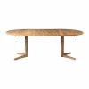 C69E Ry matbord 2 iläggsskivor Oak nature oiled