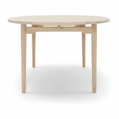 CH338 matbord med plats för 2 ilägg Såpad ek
