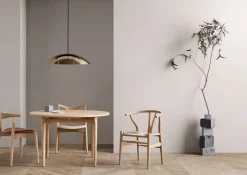 CH337 matbord utdragbart med plats för 2 ilägg Vitoljad ek