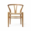 CH24 Child Wishbone Chair Birthday Edition barnstol Oiled oak-natural cord