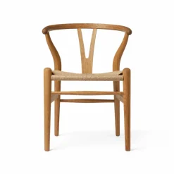 CH24 Child Wishbone Chair Birthday Edition barnstol Oiled oak-natural cord