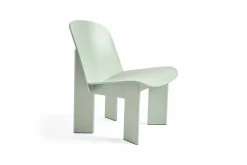 Chisel lounge chair Eucalyptus lackad bok