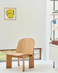 Chisel lounge chair Lackad ek