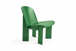 Chisel lounge chair Lush green lackad bok
