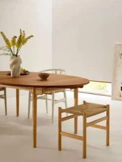 CH338 matbord + 1 ilägg Special Edition Teak-ek