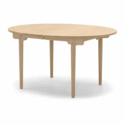 CH337 matbord utdragbart med plats för 2 ilägg Oljad ek-140x115 cm