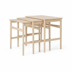 CH004 nesting tables satsbord Oljad ek
