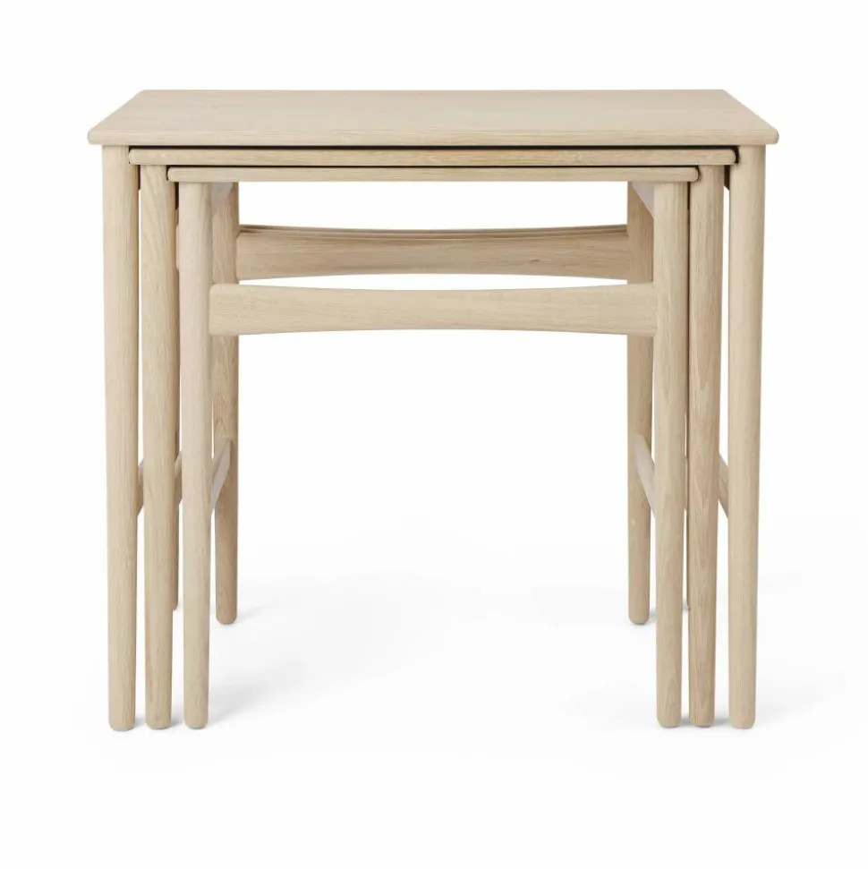 CH004 nesting tables satsbord Vitoljad ek