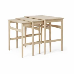 CH004 nesting tables satsbord Vitoljad ek