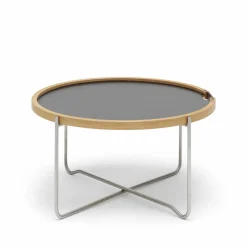 CH417 Tray brickbord rostfritt stål Svart-vit vändbar-laminat