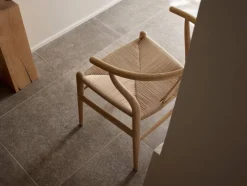 CH24 Y-stol Oljad ek-naturflätad