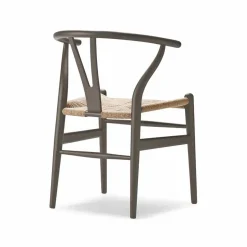 CH24 Y-stol Soft Crawford Wegner Slate-naturflätad