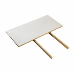C35 iläggsskiva 95x45 cm light grey-oak nature lacquered
