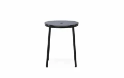 Circa pall 45 cm Svart aluminium