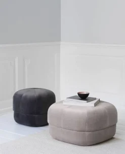 Circus sittpuff grå
