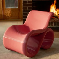 Éclair chair loungestol Bubblegum