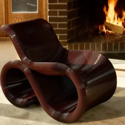 Éclair chair loungestol Cherry