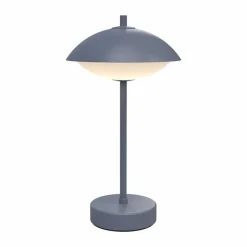 Clam portabel bordslampa 31 cm Dusk blue