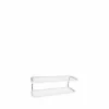 Classic 650 skohylla vit/krom 2 plan 50 cm