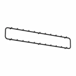 Classic klädhängare 120 cm Svart
