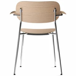 Co Chair matstol armstöd kromade ben Ek