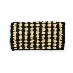 Coco Stripe Wide dörrmatta Black-white
