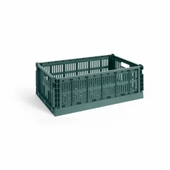 Colour Crate L 34 5x53 cm Dark green