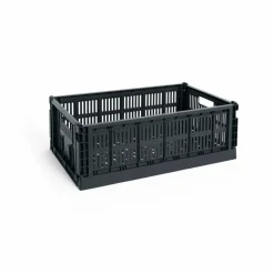 Colour Crate L 34 5x53 cm Charcoal