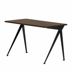 Compas Direction skrivbord Dark oak-Deep black