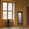 Concrete karmstol Grå-förkopprat stativ