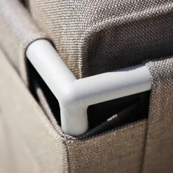 Conic modulsoffa Light grey-dagbädd inkl. dynor