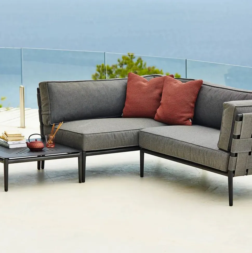 Conic modulsoffa Light grey-dagbädd inkl. dynor