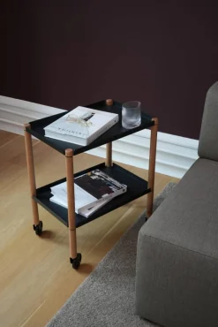 Connect bord Oljad ek svart metall
