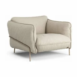 Continental fåtölj Sealife Dark beige/white-nutmeg