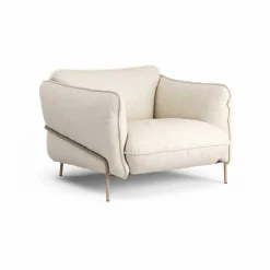 Continental fåtölj Sealife Light beige/white-nutmeg