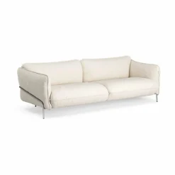 Continental soffa Sealife Ivory/sand-kromat stål