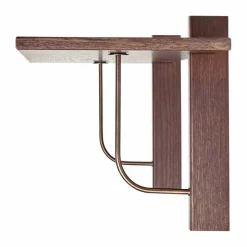 Corbel hylla 100x30cm Dark stained oak