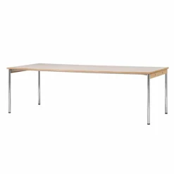 Co Table konferensbord 240x100cm Chrome-laminate creme