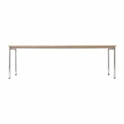 Co Table konferensbord 240x100cm Chrome-laminate creme