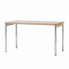 Co Table konferensbord 140x70cm Chrome-laminate creme
